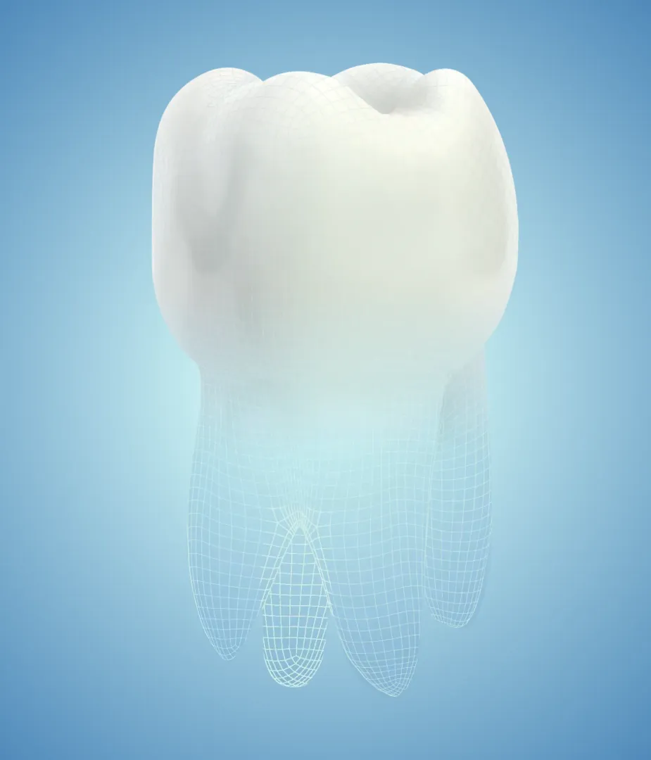 Mujer en una clínica dental