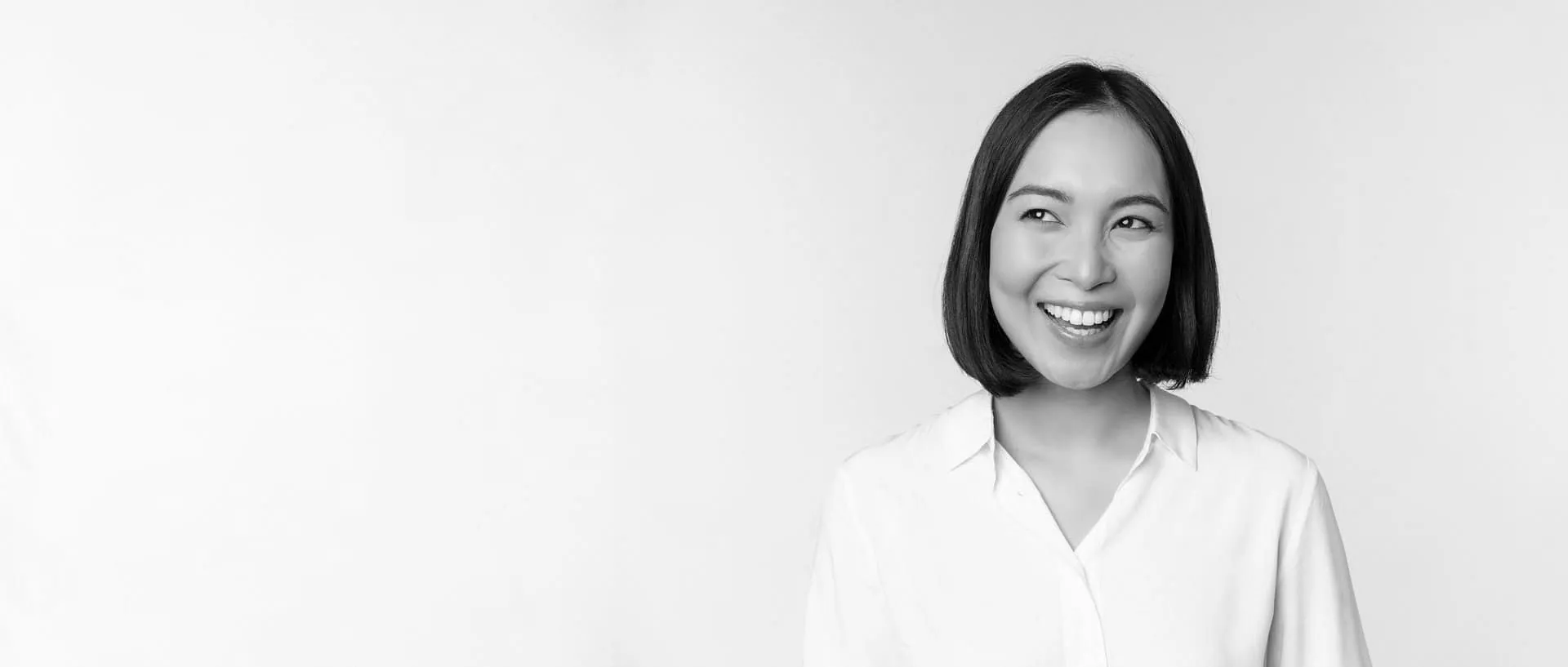 Mujer en una clínica dental